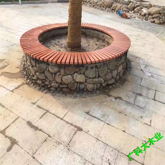 弧形圍樹(shù)座椅花箱