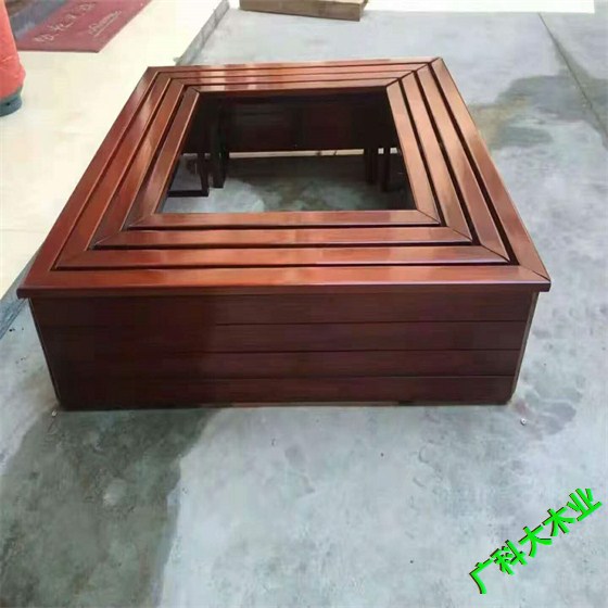 圍樹花箱戶外座椅
